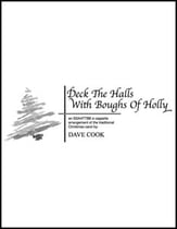 Deck The Halls SATB choral sheet music cover